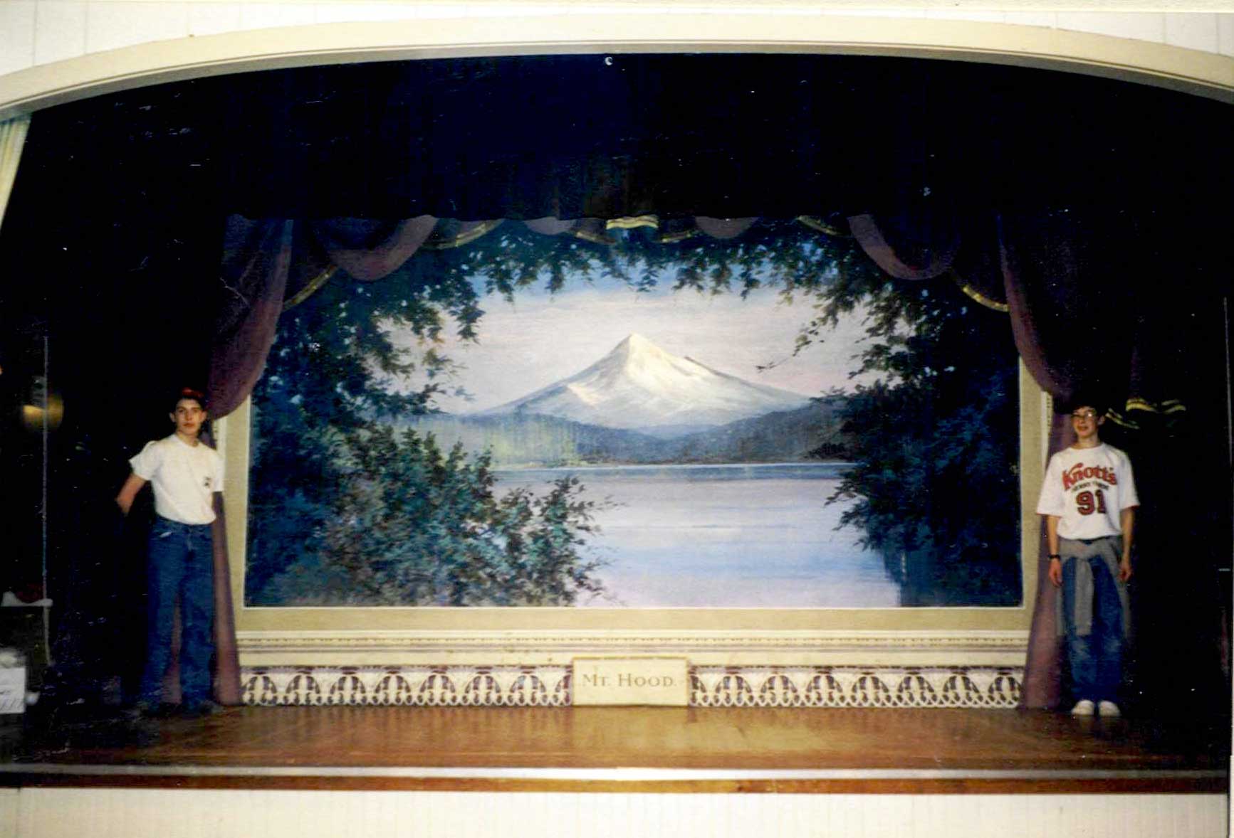 Stage - flat of Mt. Hood